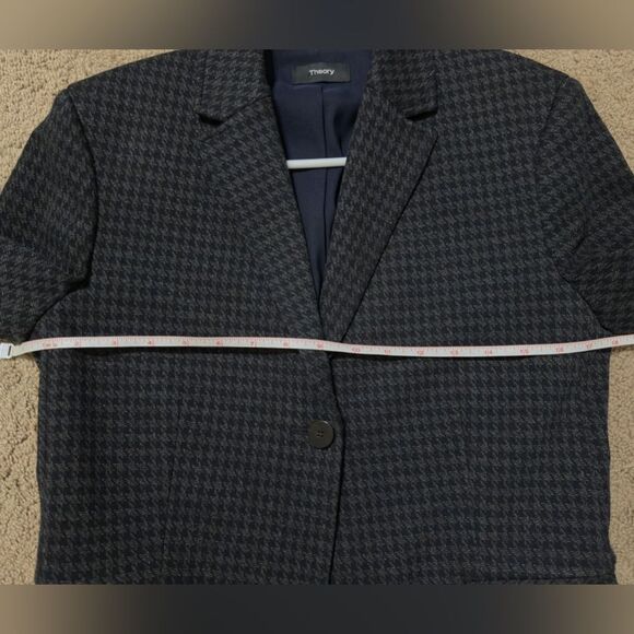 Theory Ladies Houndstooth Blazer - Picture 5 of 6